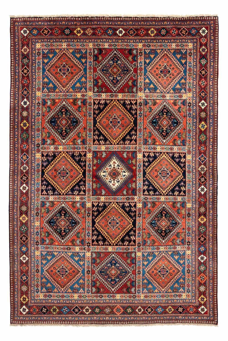 Yalameh Teppich 205x295cm - Perserteppich - hellrot