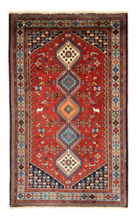 Yalameh Teppich 140x223cm - Perserteppich - rot – product image