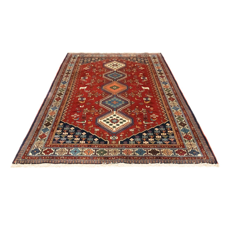 Yalameh Teppich 140x223cm - Perserteppich - rot