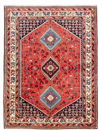Yalameh Teppich 138x228cm - Perserteppich - rot – product image