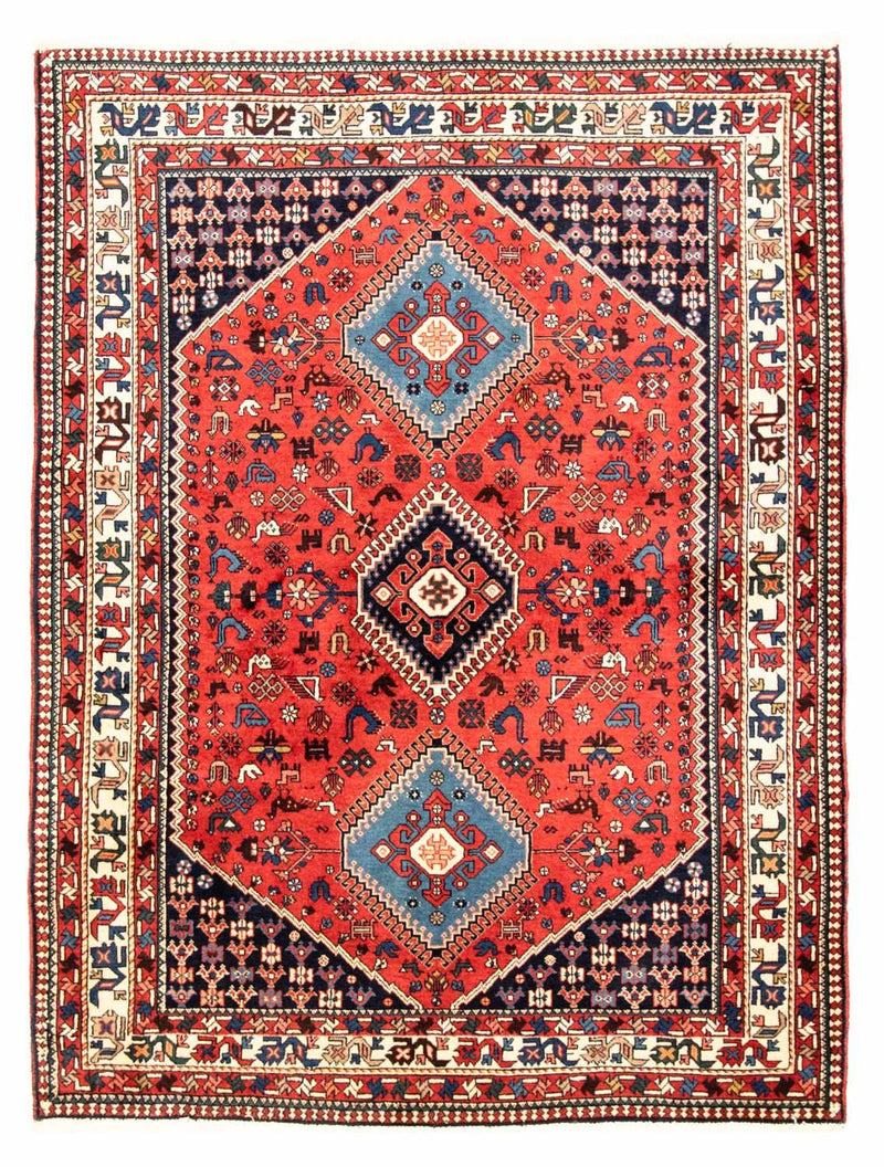 Yalameh Teppich 138x228cm - Perserteppich - rot