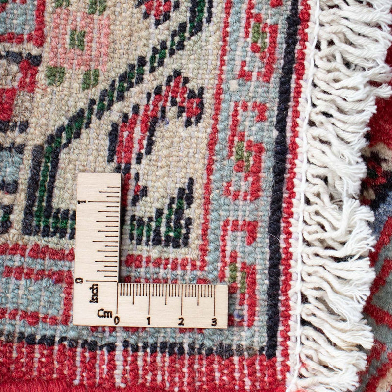 Hamadan Teppich 76x127cm - Perserteppich - rot