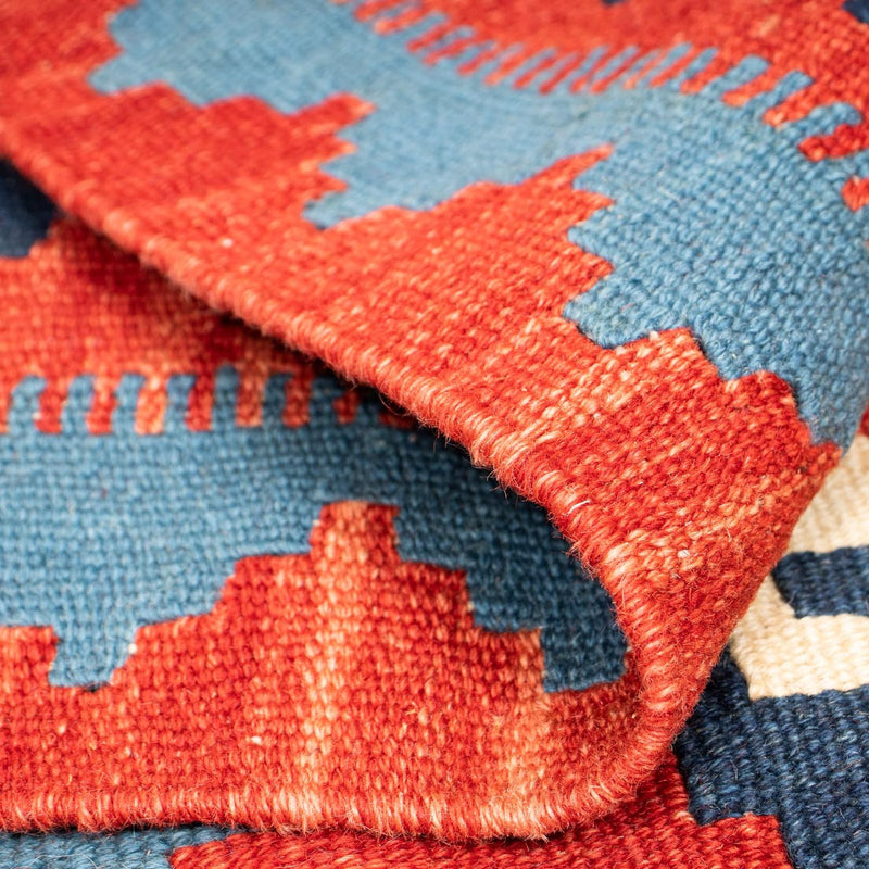 Kelim Teppich - Oriental 204 x 314 cm - rot
