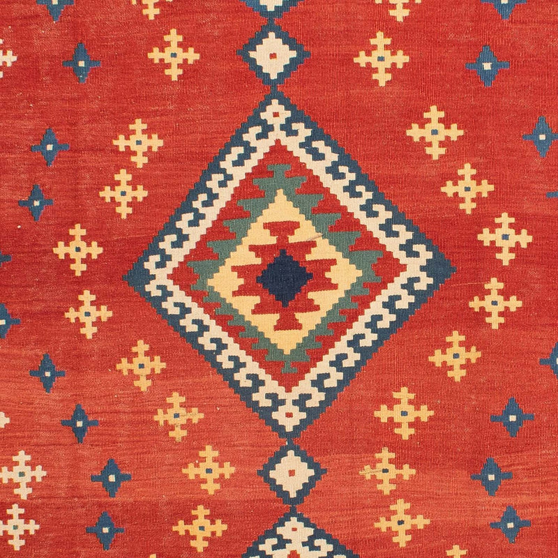 Kelim Teppich - Oriental 215 x 271 cm - rot