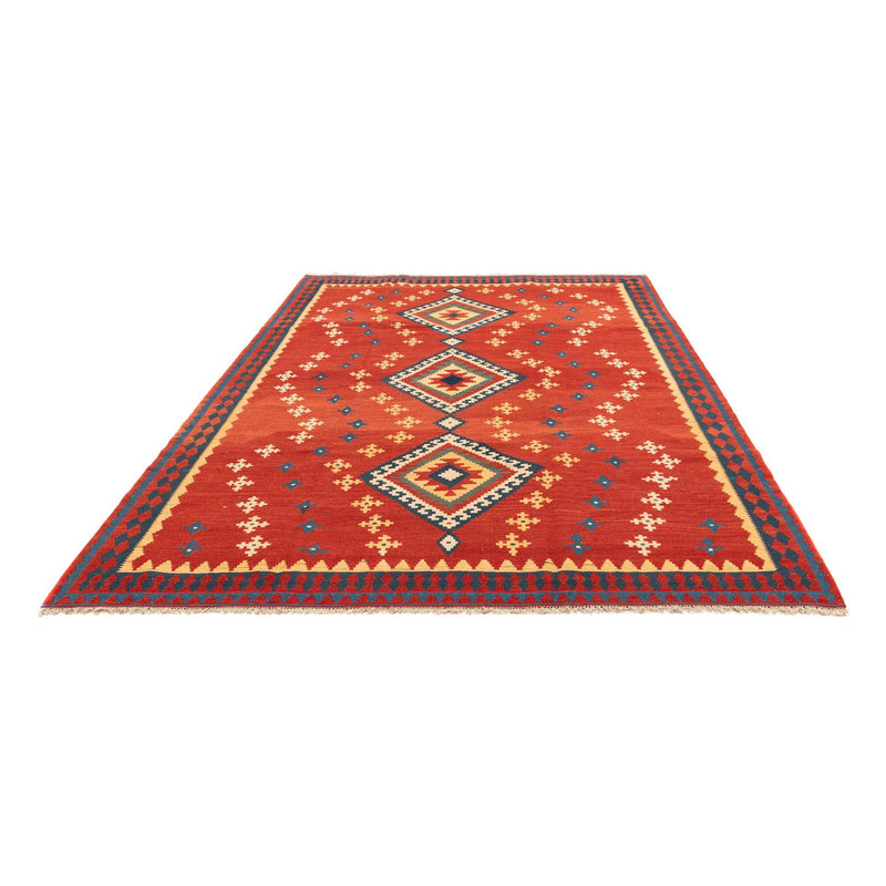 Kelim Teppich - Oriental 215 x 271 cm - rot