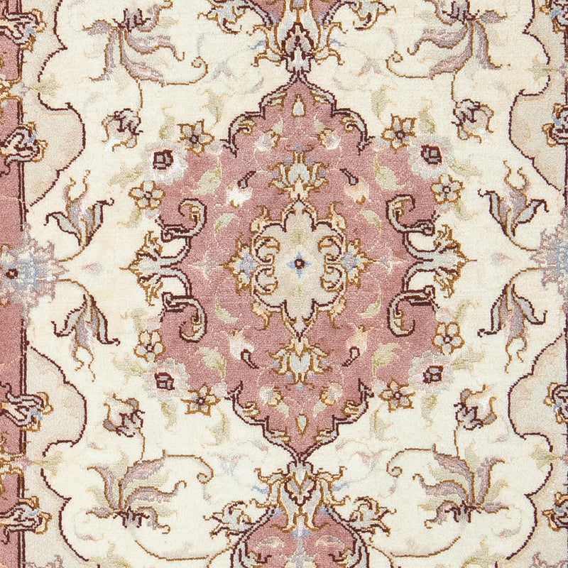 Täbriz - 50 Raj Teppich 62x89cm - Perserteppich - beige