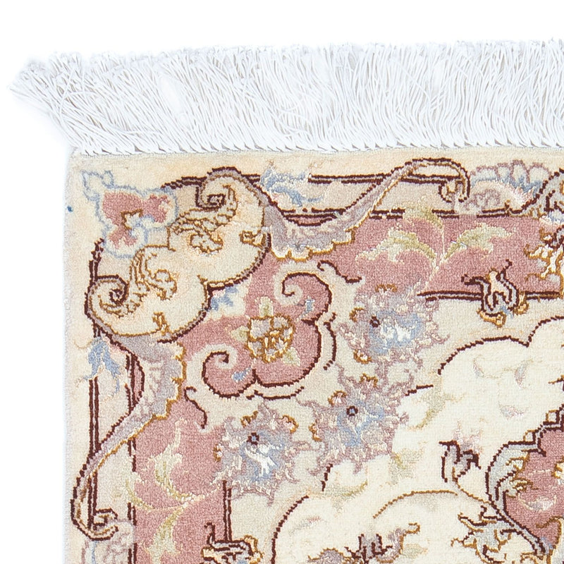 Täbriz - 50 Raj Teppich 62x89cm - Perserteppich - beige
