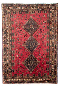 Shiraz Teppich 217x294cm - Perserteppich - rot – product image
