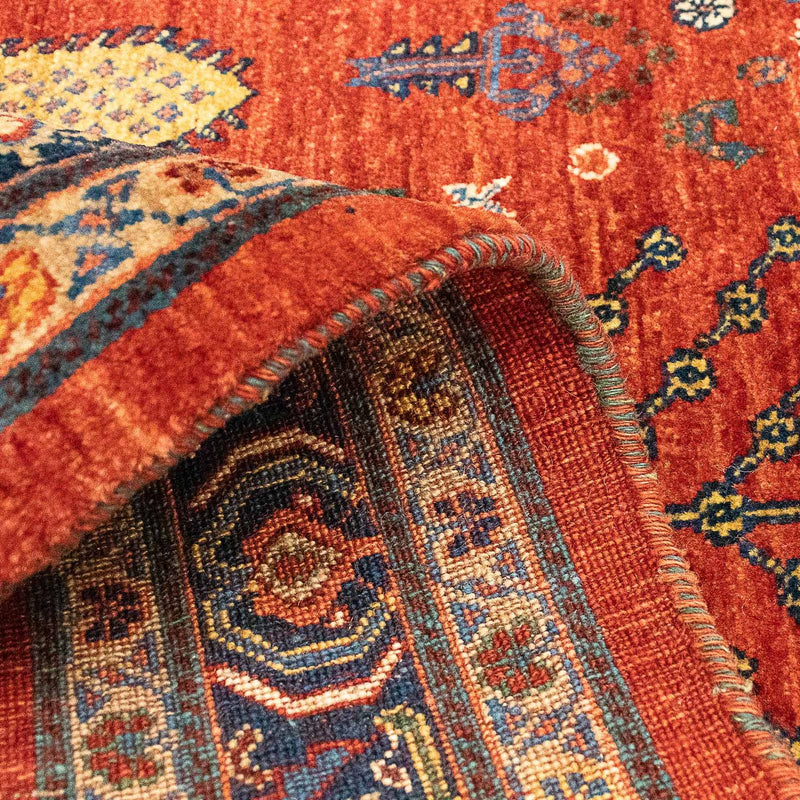 Kaschkuli Teppich 85x120cm - Perserteppich - dunkelrot