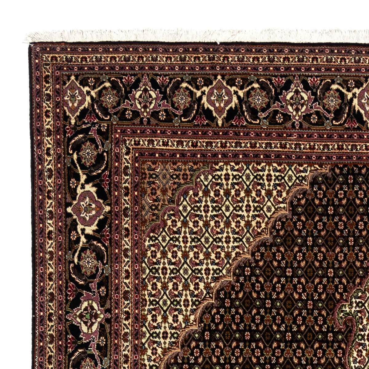 Perserteppich - Täbriz - Royal 207 x 298 cm - dunkelblau