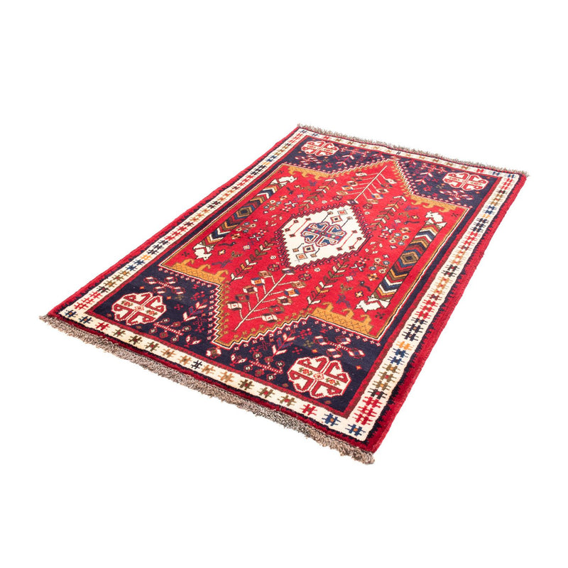 Shiraz Teppich 105x153cm - Perserteppich - dunkelrot