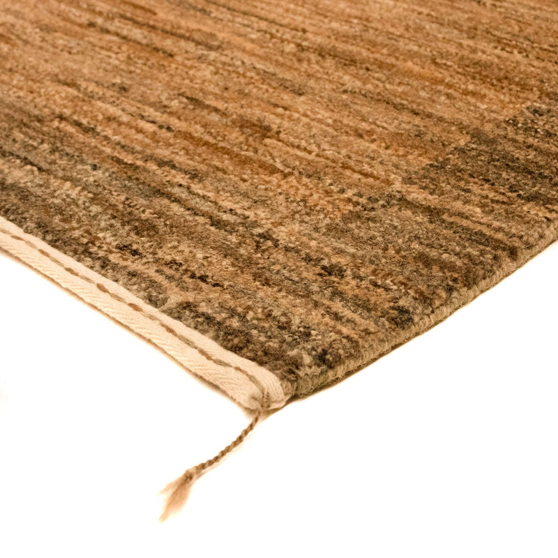 Gabbeh Teppich Indus 99x159cm - Wollteppich - beige