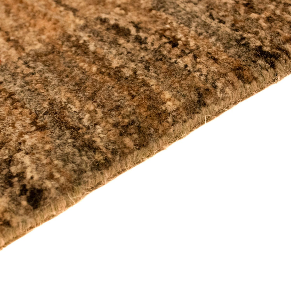 Gabbeh Teppich Indus 99x159cm - Wollteppich - beige
