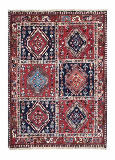Yalameh Teppich 100x145cm - Perserteppich - rot
