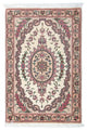Täbriz - 50 Raj Teppich 60x90cm - Perserteppich - beige
