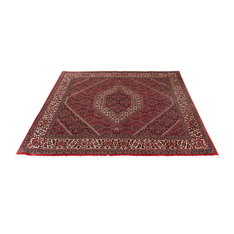Bidjar Teppich 148x152cm - Perserteppich - dunkelrot