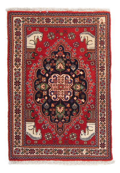 Kaschkuli Teppich 61x88cm - Perserteppich - rot