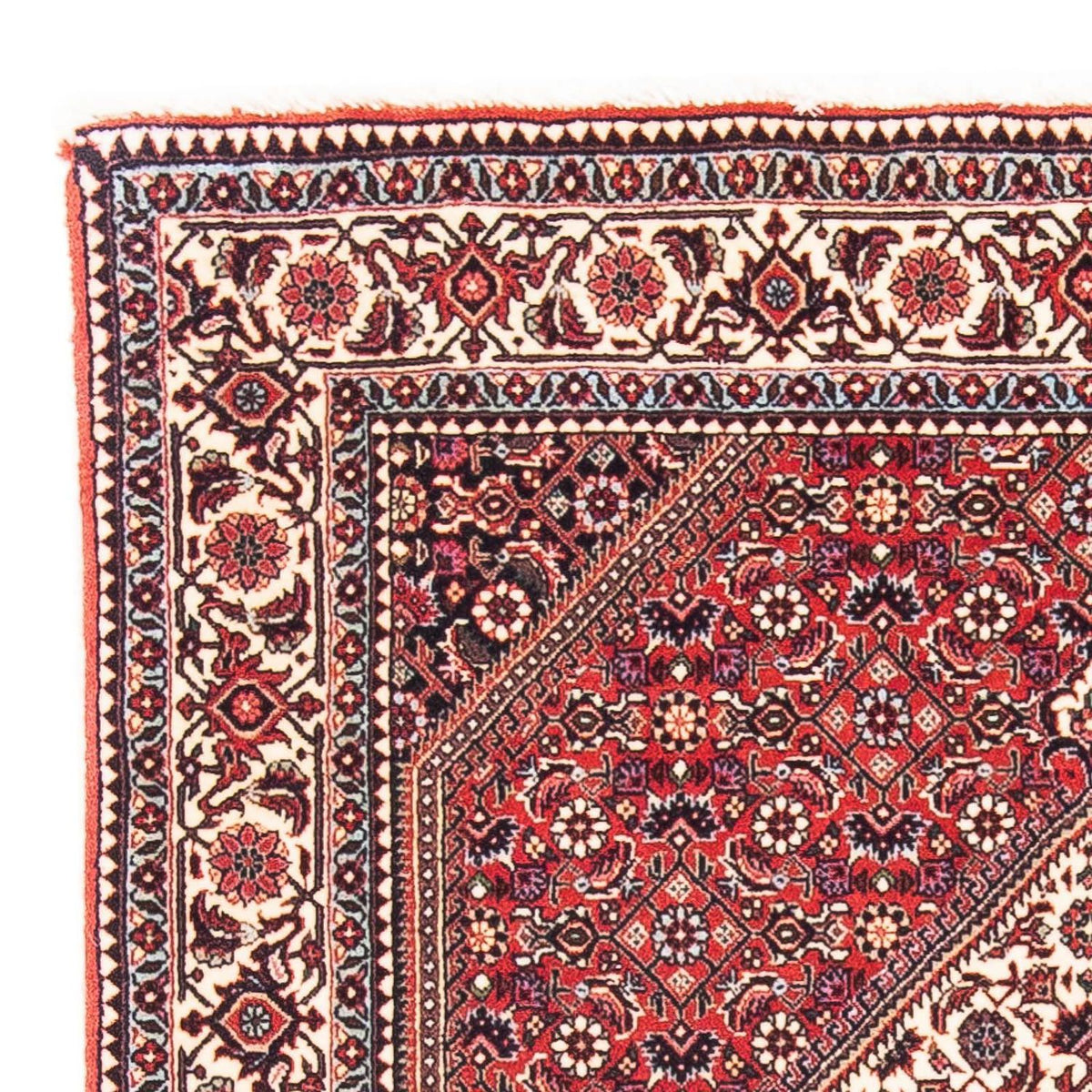 Bidjar Teppich 101x115cm - Perserteppich - rot