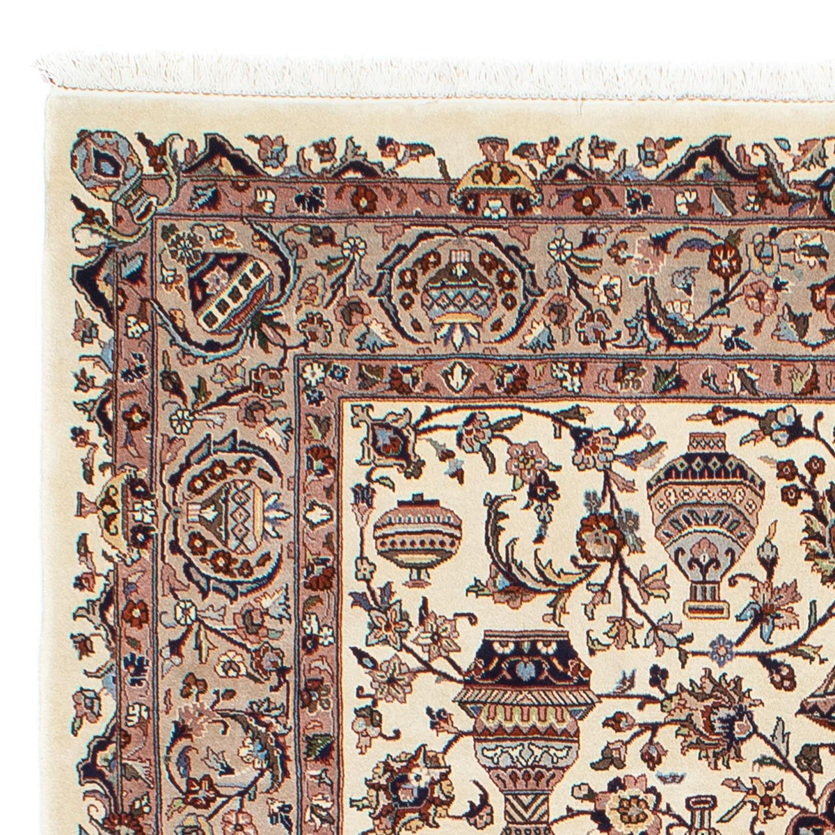 Kaschmar Teppich 197x282cm - Perserteppich - beige