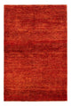 Gabbeh Teppich Indus 137x202cm - Wollteppich - dunkelrot