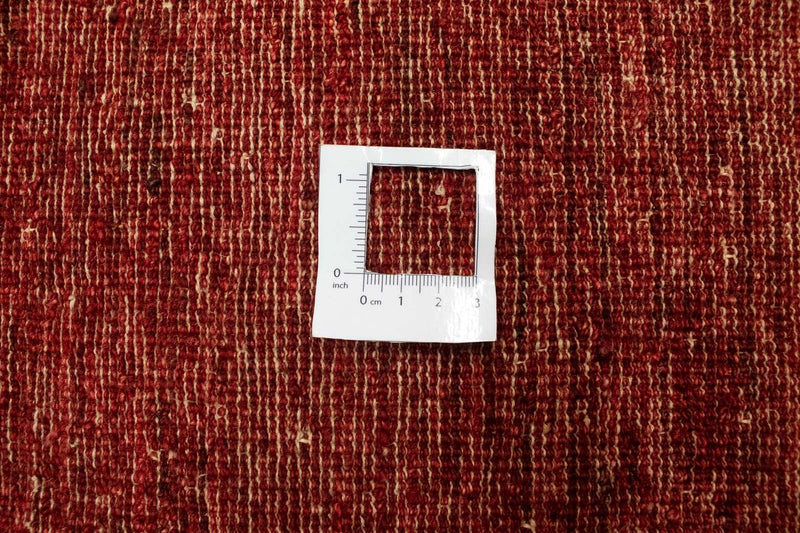 Gabbeh Teppich Indus 137x202cm - Wollteppich - dunkelrot