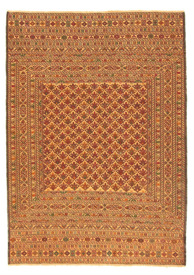 Kelim Fars Teppich 143x189cm - mehrfarbig