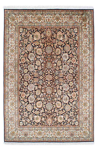 Kaschmar Teppich 154x226cm - Orientteppich - dunkelblau – product image