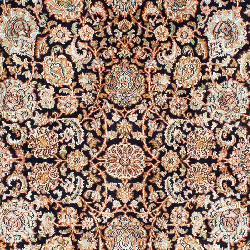 Kaschmar Teppich 154x226cm - Orientteppich - dunkelblau