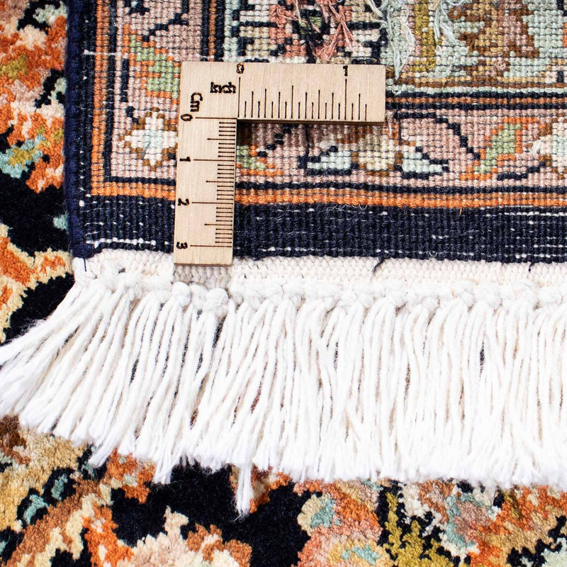 Kaschmar Teppich 154x226cm - Orientteppich - dunkelblau