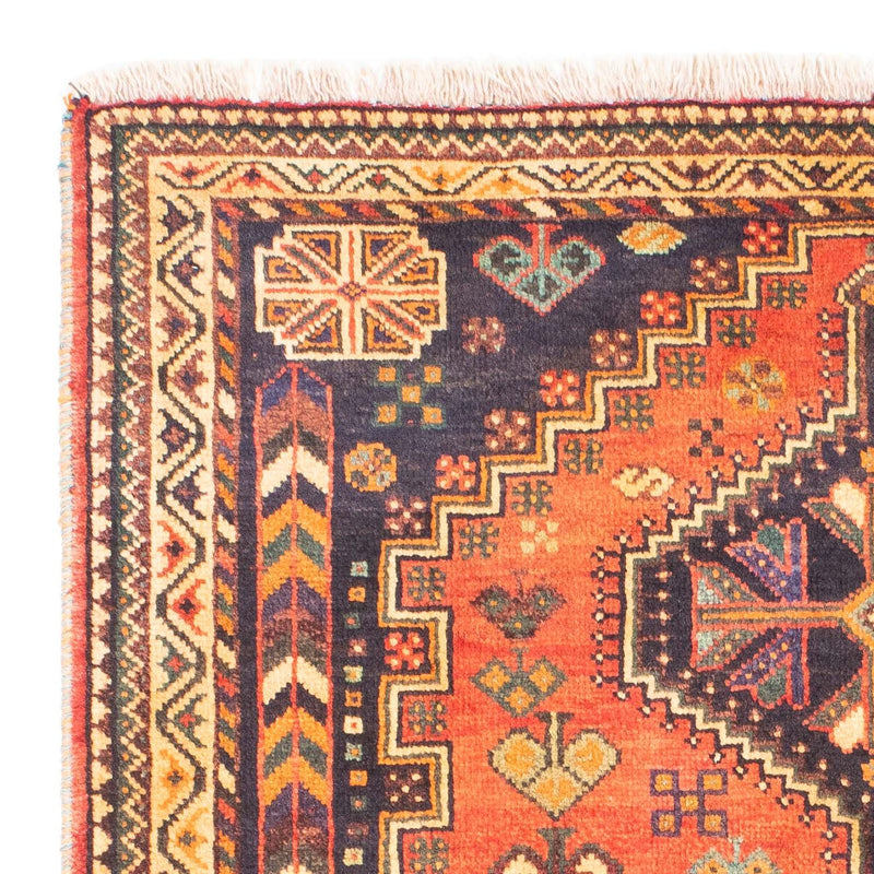 Shiraz Teppich 122x164cm - Perserteppich - rot