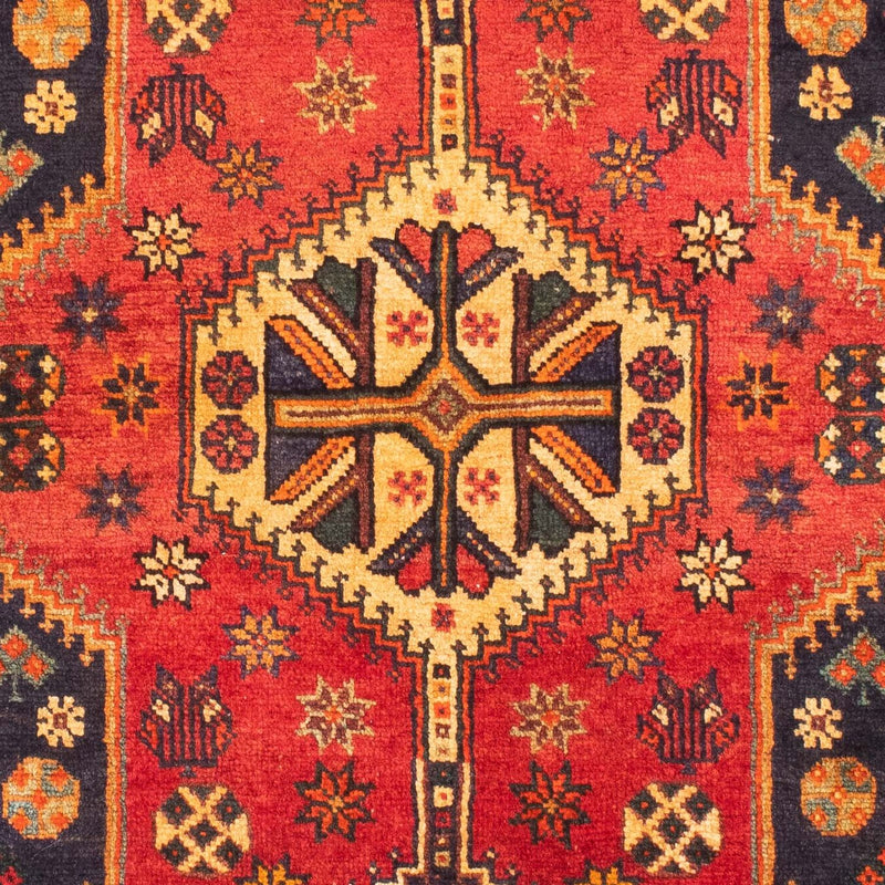 Shiraz Teppich 116x170cm - Perserteppich - dunkelrot