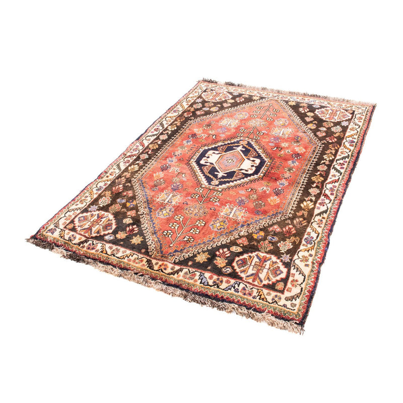 Shiraz Teppich 103x145cm - Perserteppich - hellrot