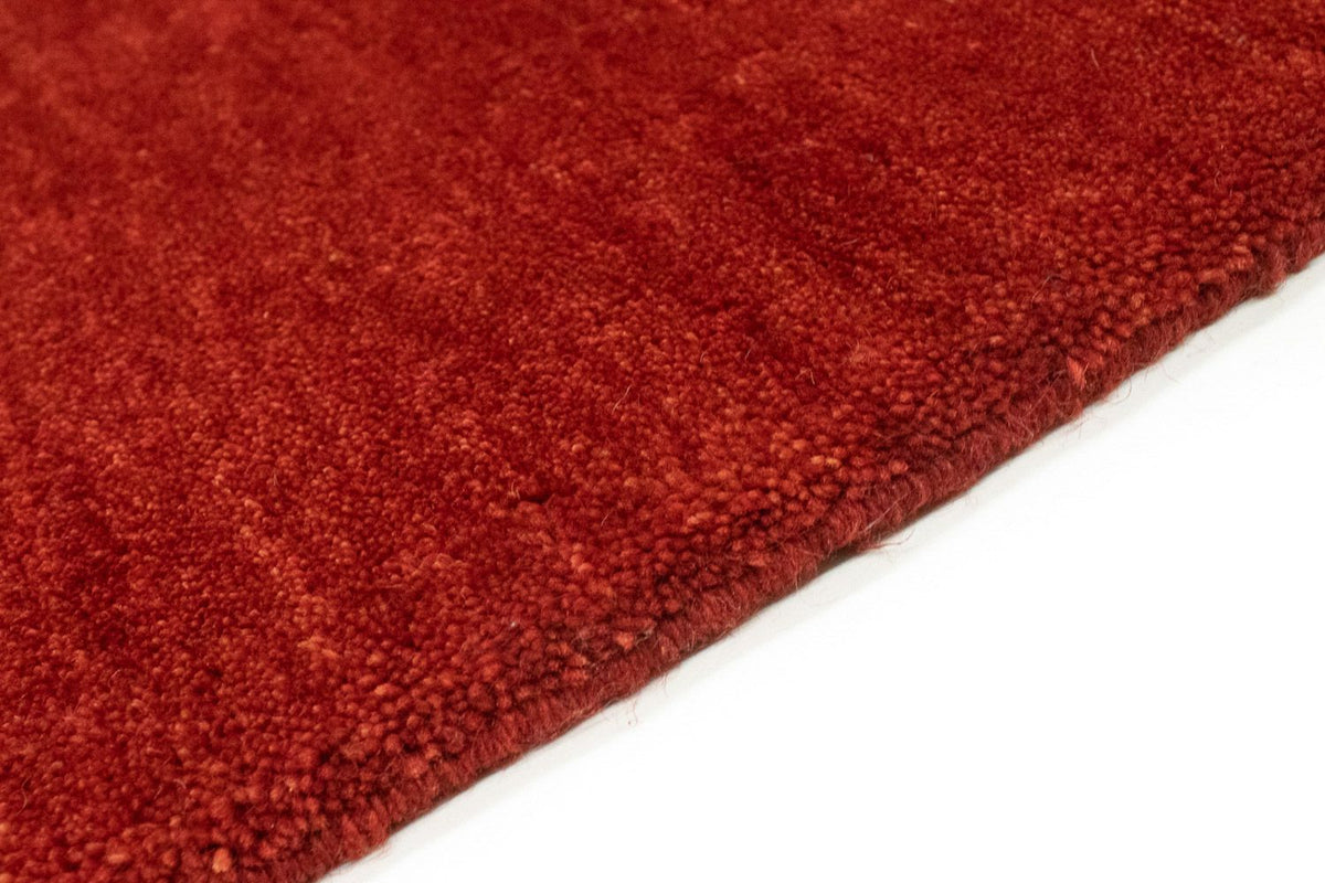Gabbeh Persisch Teppich 85x245cm - Perserteppich Wollteppich - rot