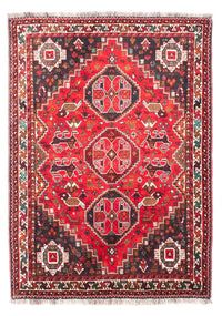 Ghashghai Teppich 104x154cm - Perserteppich - dunkelrot – product image