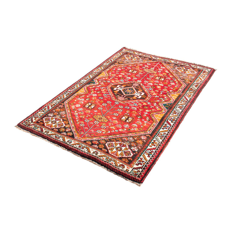 Ghashghai Teppich 106x155cm - Perserteppich - rot