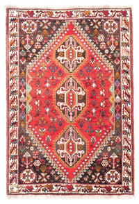 Ghashghai Teppich 114x162cm - Perserteppich - dunkelrot – product image