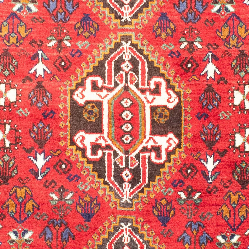Ghashghai Teppich 114x162cm - Perserteppich - dunkelrot
