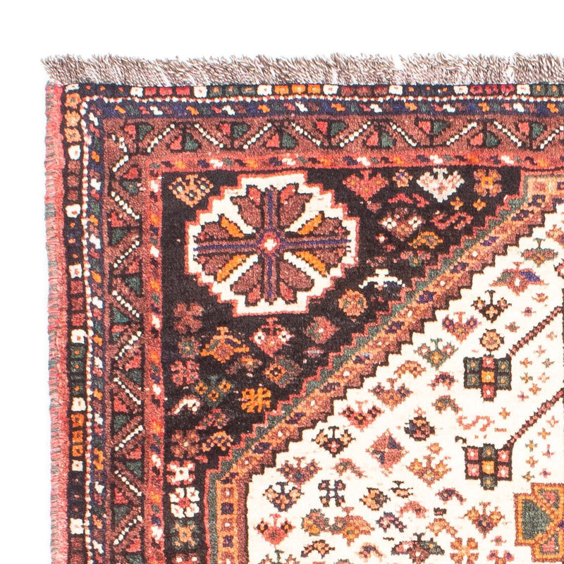 Ghashghai Teppich 103x148cm - Perserteppich - beige