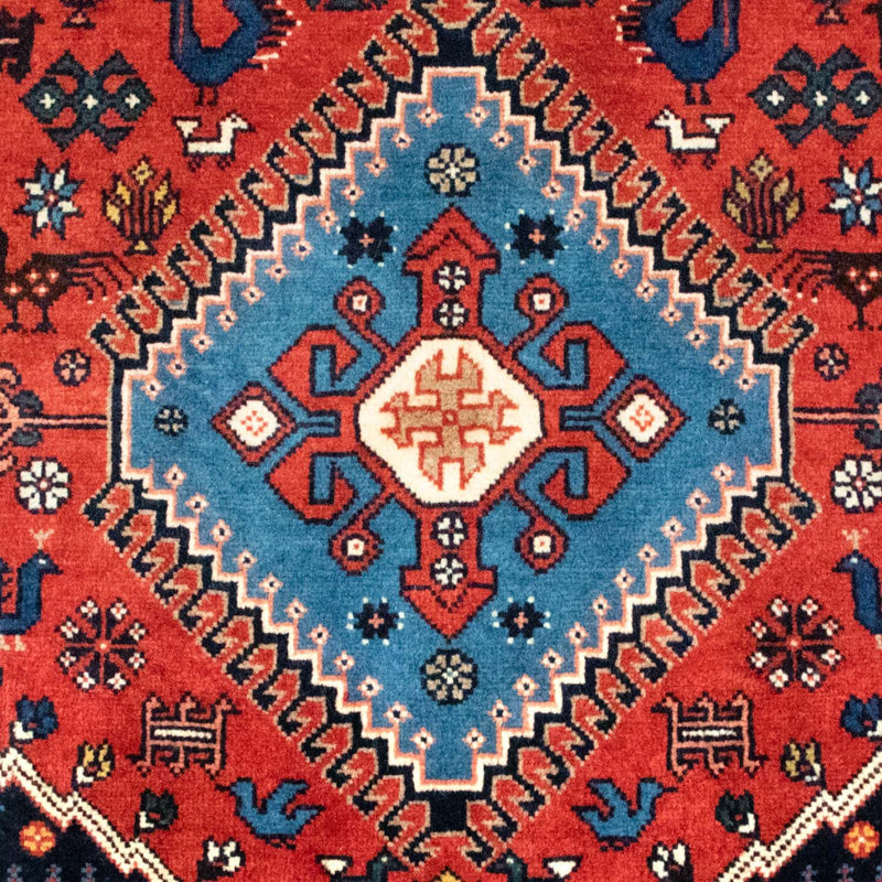 Yalameh Teppich 141x195cm - Perserteppich - rot