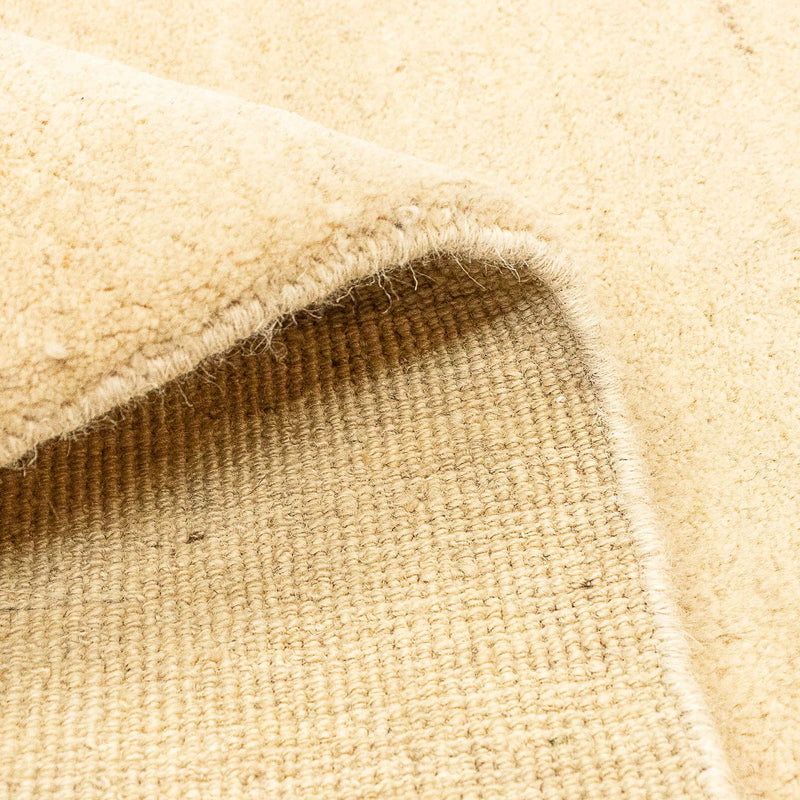 Gabbeh Teppich Indus 78x126cm - Wollteppich - beige