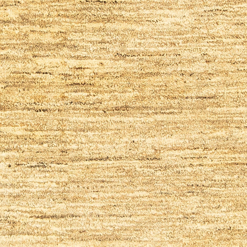 Gabbeh Teppich Indus 96x156cm - Wollteppich - hellbraun