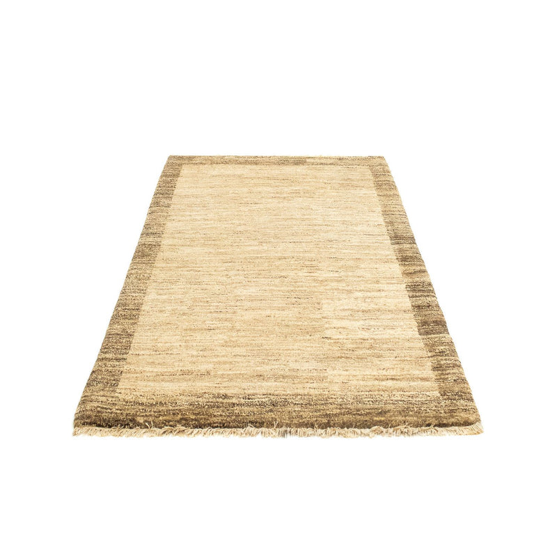 Gabbeh Teppich Indus 96x156cm - Wollteppich - hellbraun