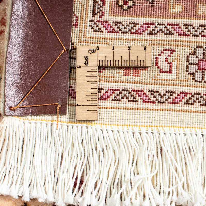 Täbriz - 50 Raj Teppich 149x207cm - Perserteppich - beige