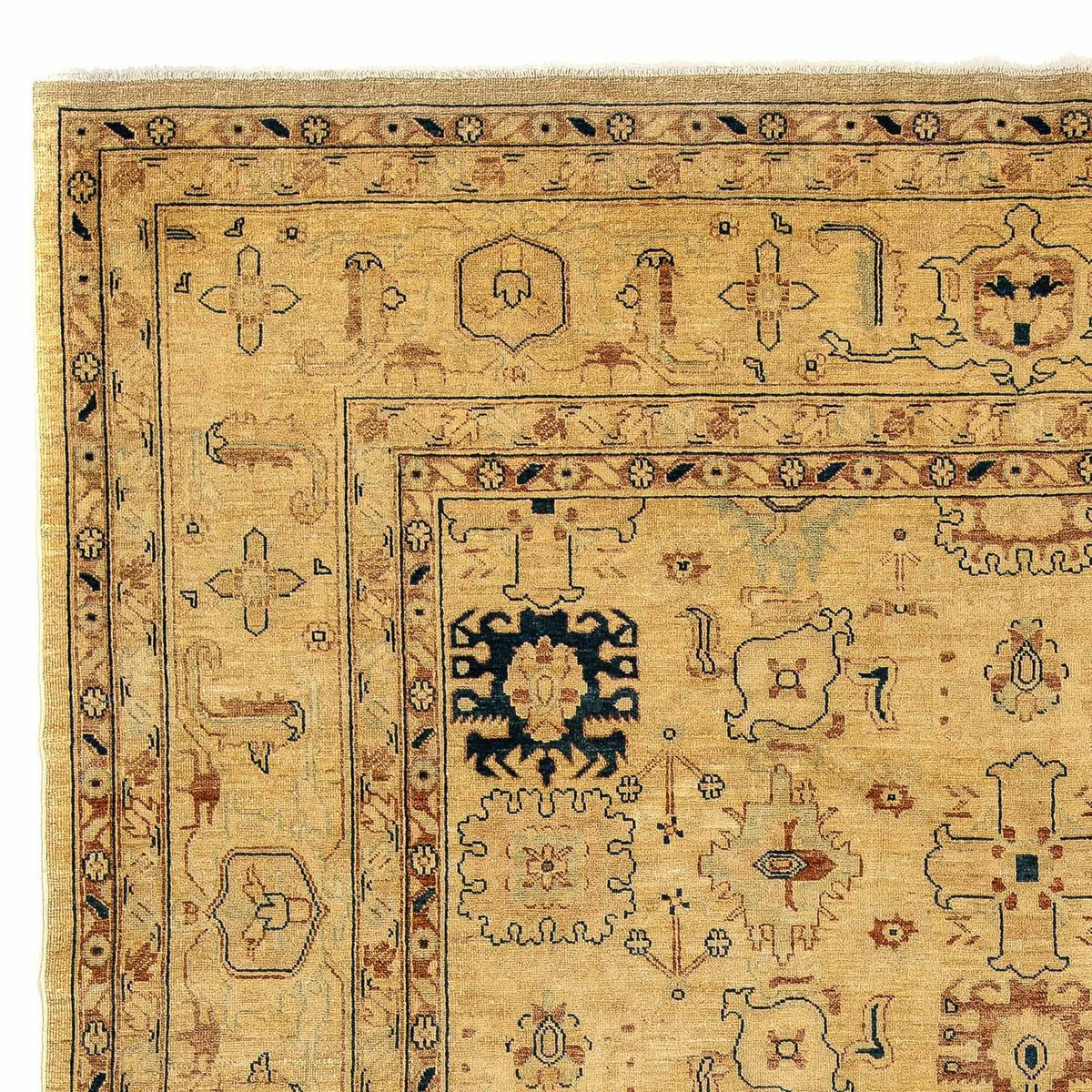 Heriz Teppich 248x321cm - Perserteppich - hellbraun