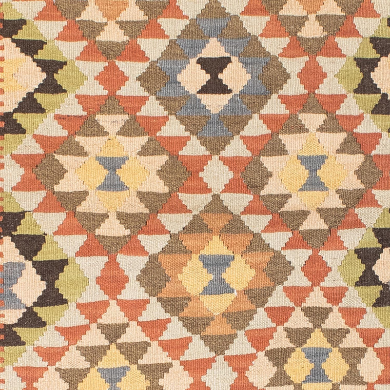 Kelim Teppich - Oriental 91 x 200 cm - hellbraun
