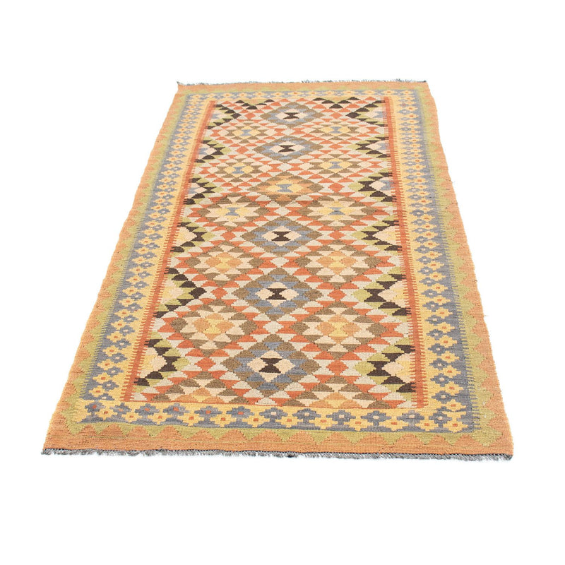 Kelim Teppich - Oriental 91 x 200 cm - hellbraun