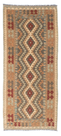 Kelim Teppich - Oriental 83 x 192 cm - hellbraun – product image