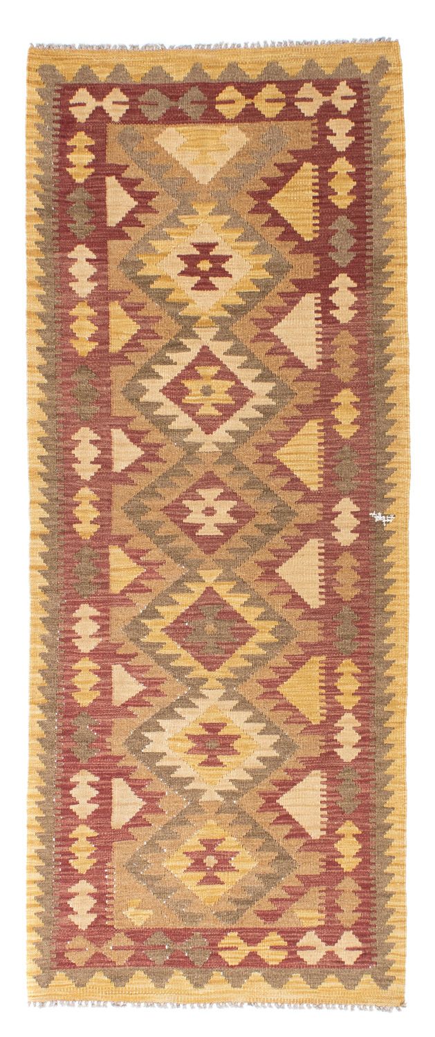 Kelim Teppich - Oriental 77 x 192 cm - hellbraun