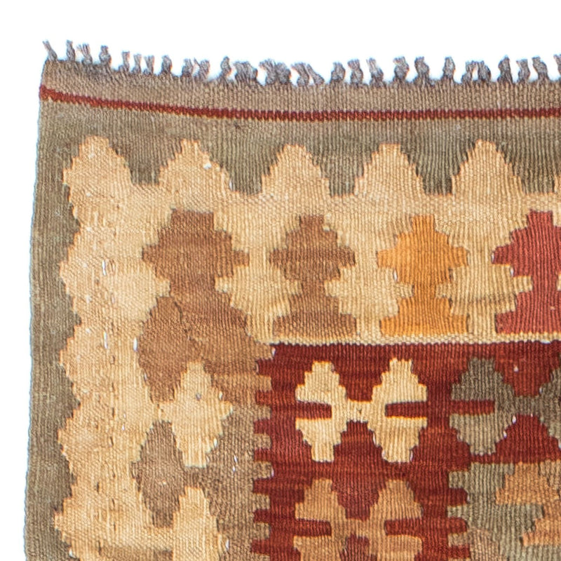 Kelim Teppich - Oriental 81 x 198 cm - hellbraun