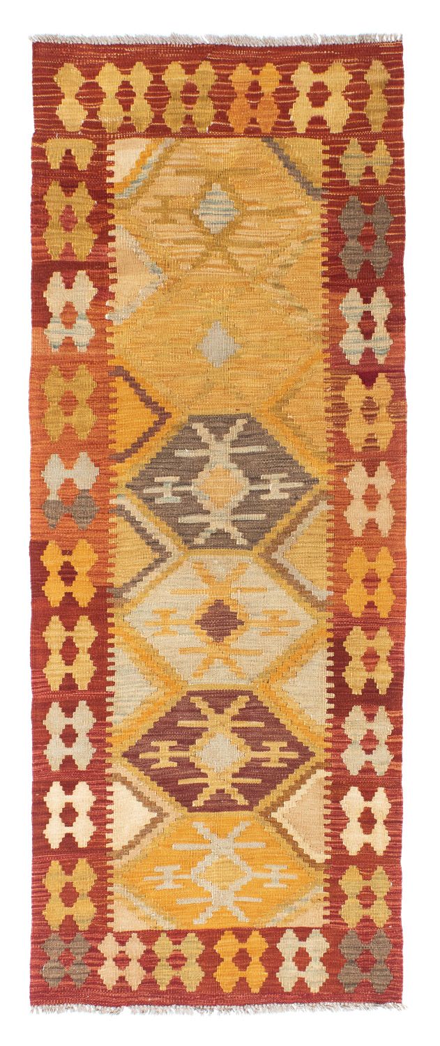 Kelim Teppich - Oriental 75 x 185 cm - gold